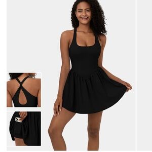 Halara Breezeful™ Backless Corset 2-in-1 Pocket Mini Pickleball Active Dress
